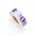 Wisteria 16mm Scratch-Off Stickers — Roll of 1,000