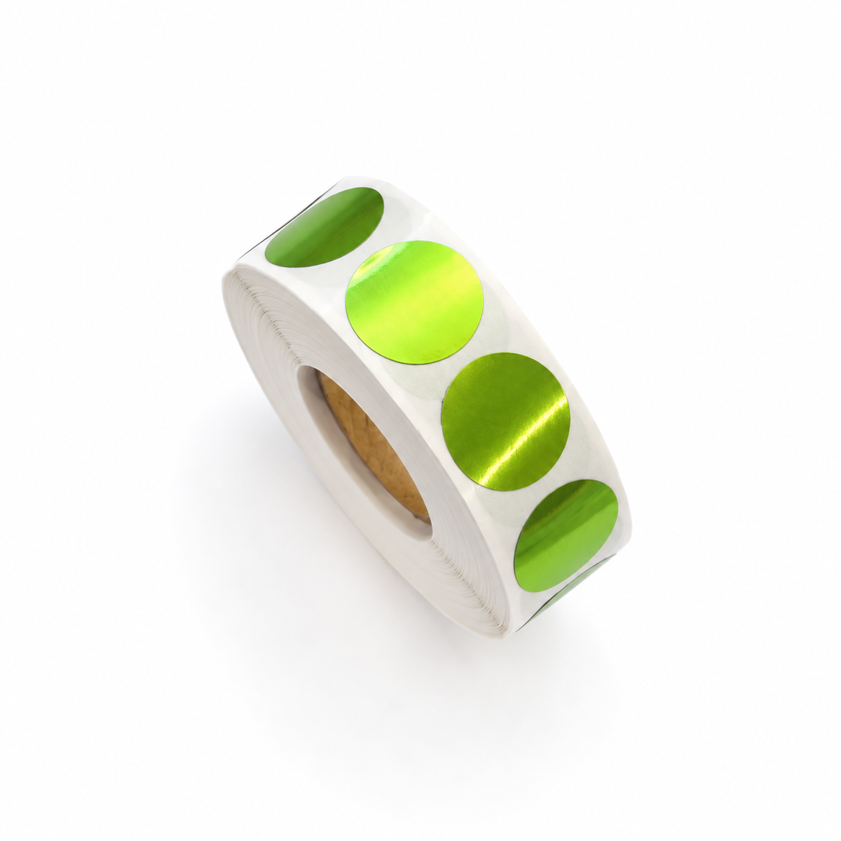 Pear 16mm Scratch-Off Stickers — Roll of 1,000