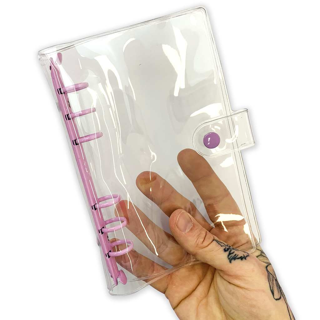 A6 PVC Budget Binder - Lilac