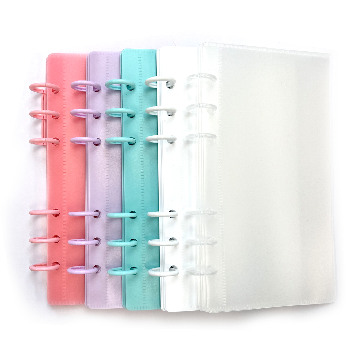 White Plastic 15mm Binder Rings