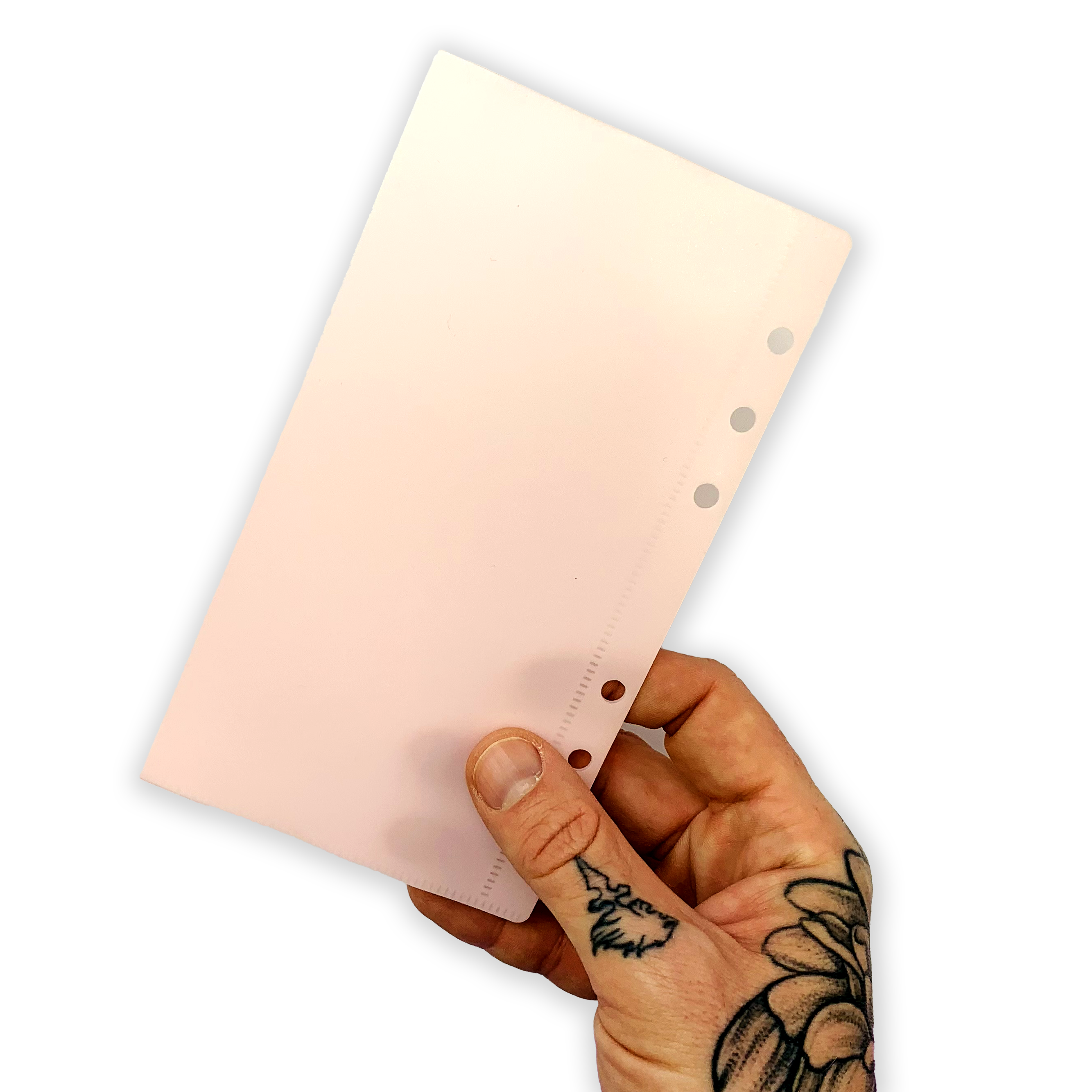 A6 Cash Envelope - Baby Pink