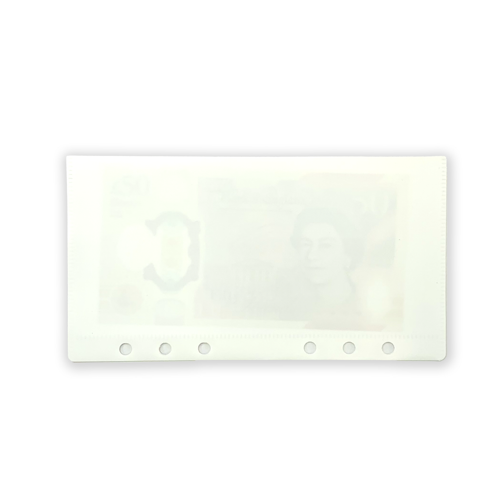 A6 Cash Envelope - Milk