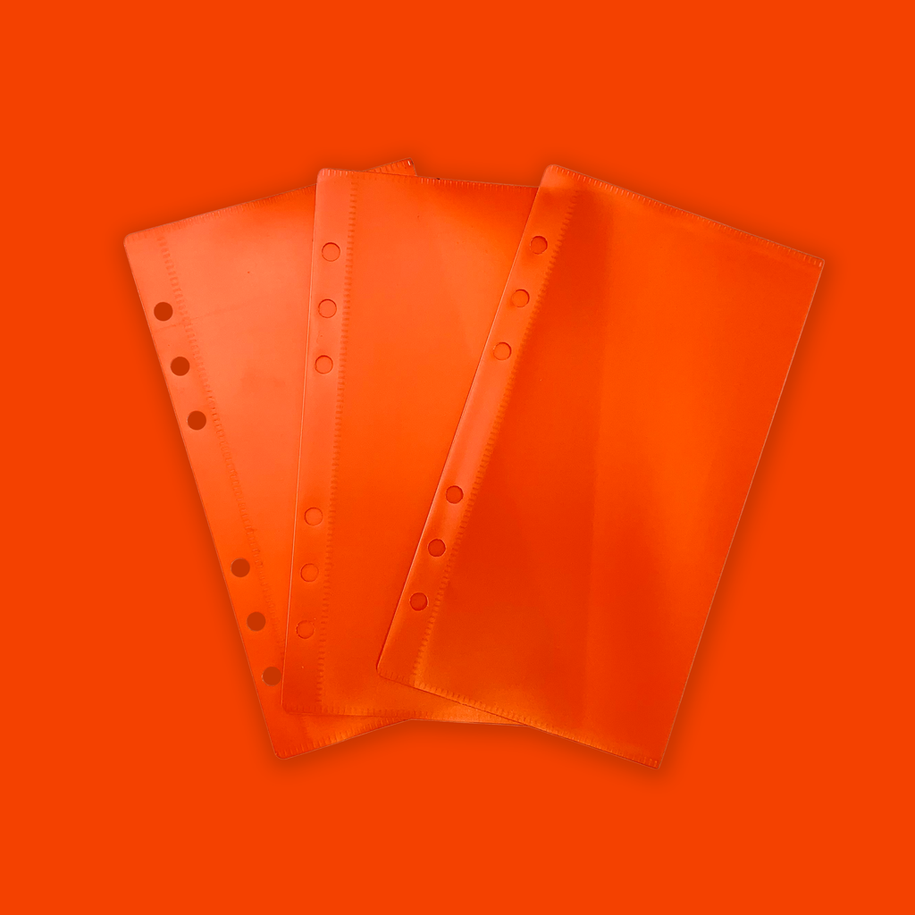 A6 Cash Envelope - Scarlet