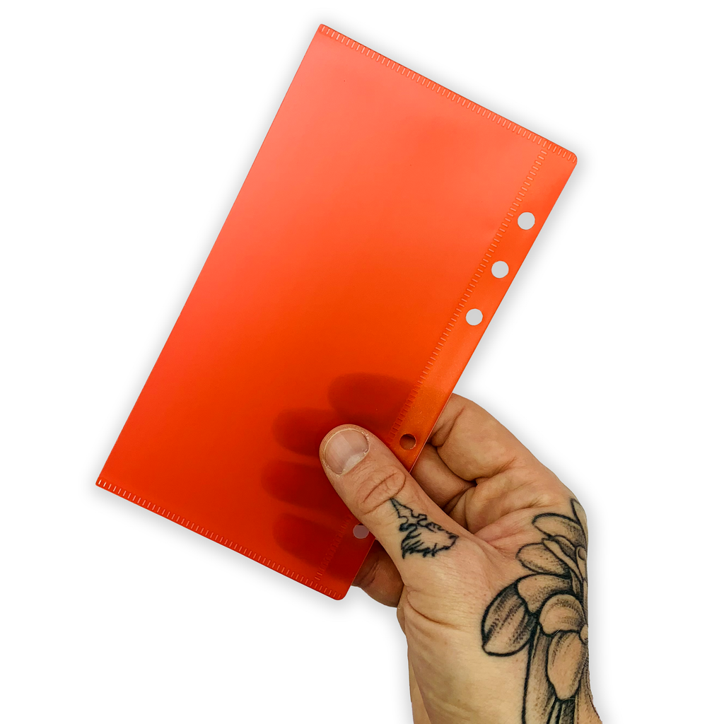 A6 Cash Envelope - Scarlet
