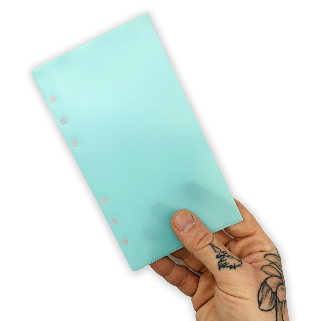 A6 Cash Envelope - Turquoise