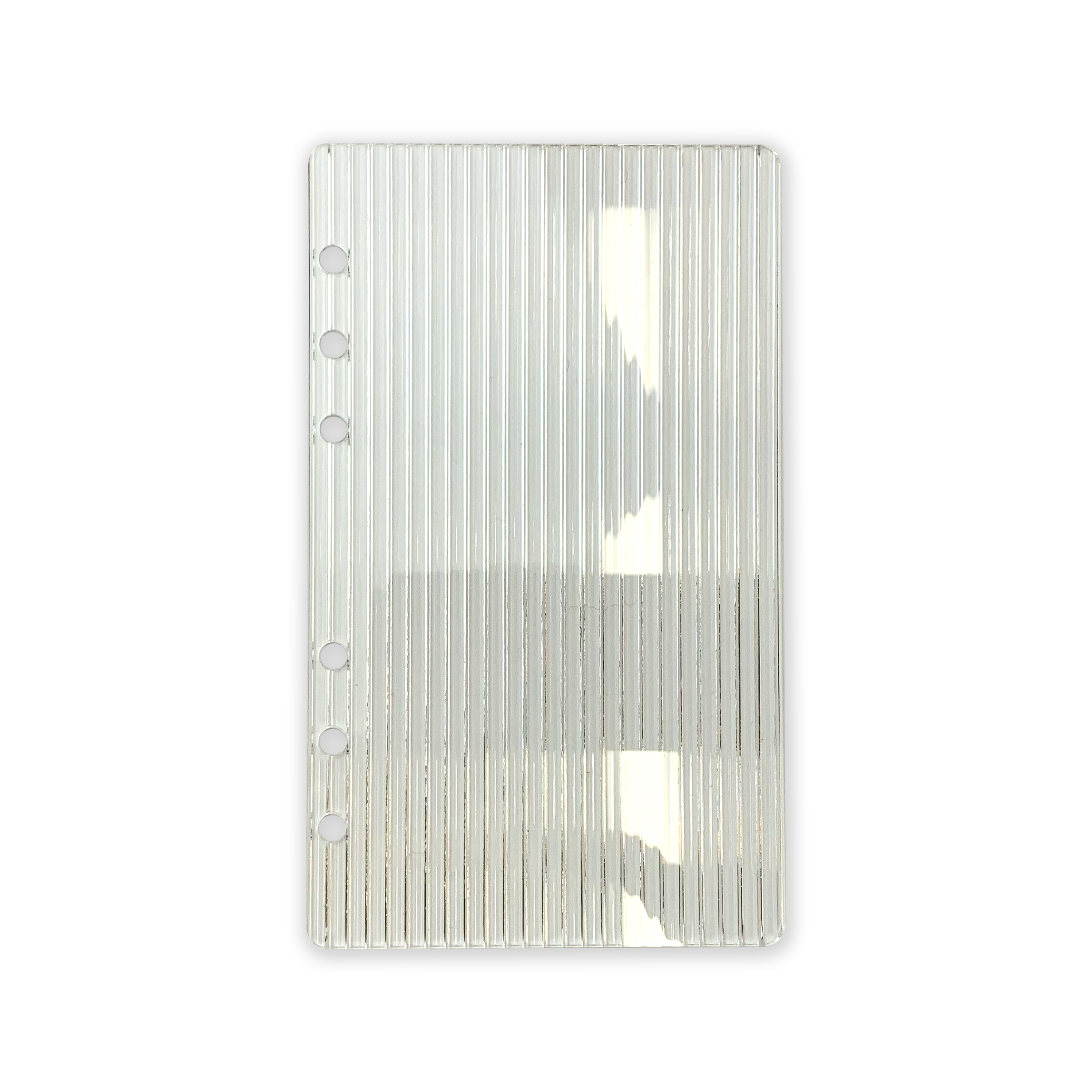A6 Acrylic Cover - Fluted