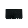 Glitter Zipless Cash Envelope - Ink