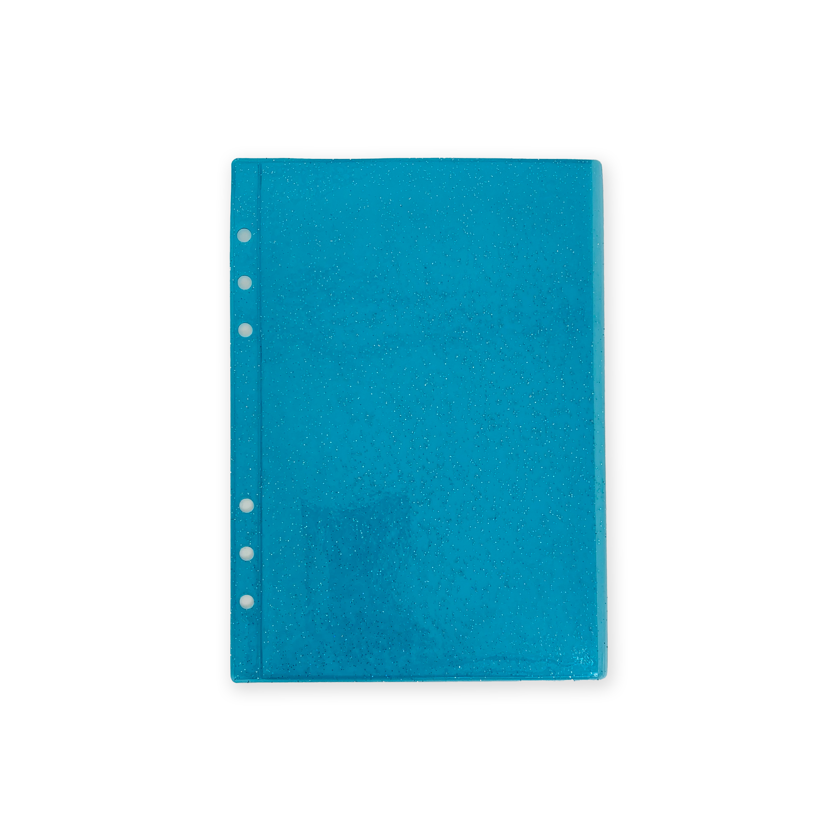 Glitter Zipless Cash Envelope - Lagoon
