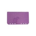 Glitter Zipless Cash Envelope - Magenta