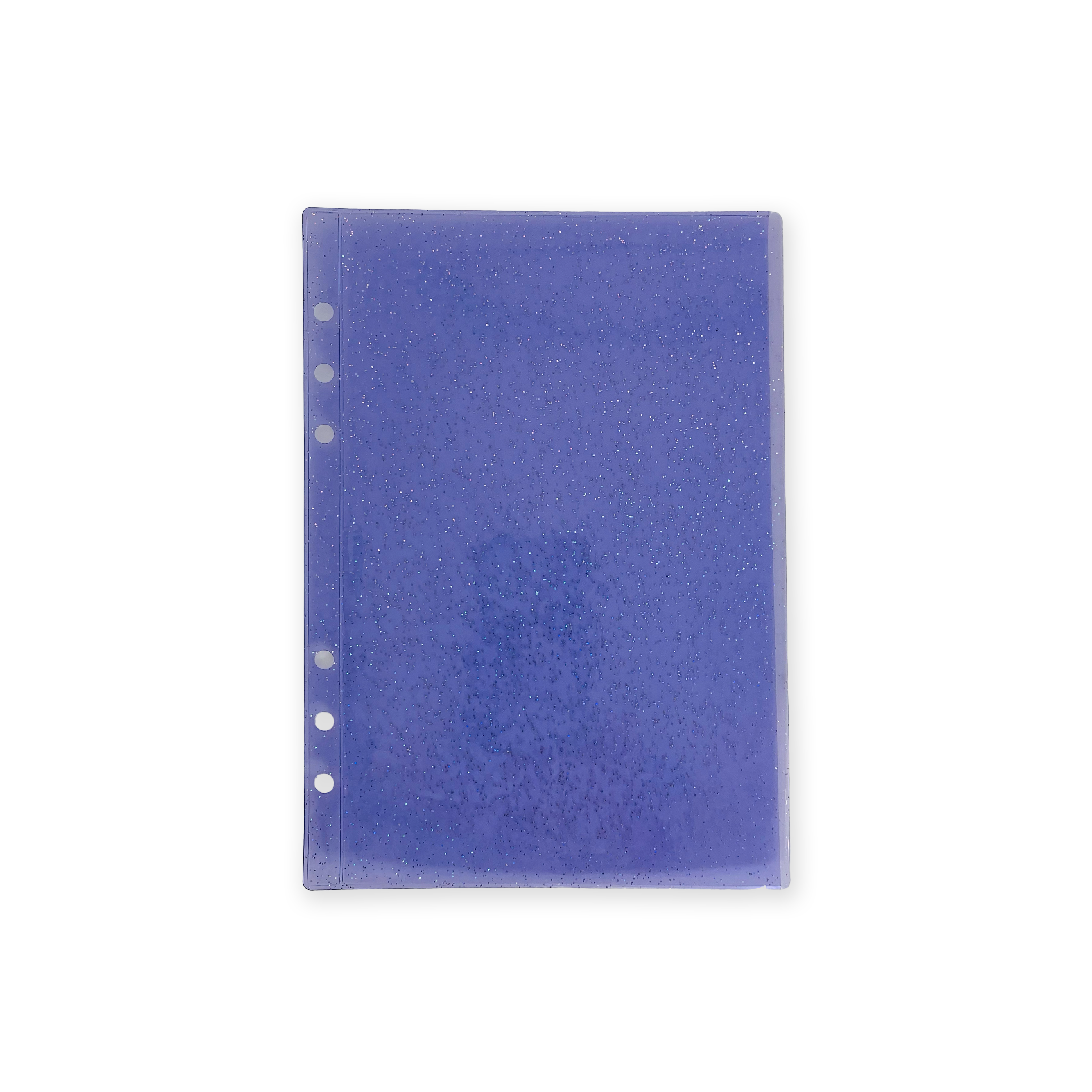 Glitter Zipless Cash Envelope - Mulberry