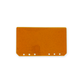 Glitter Zipless Cash Envelope - Tangerine