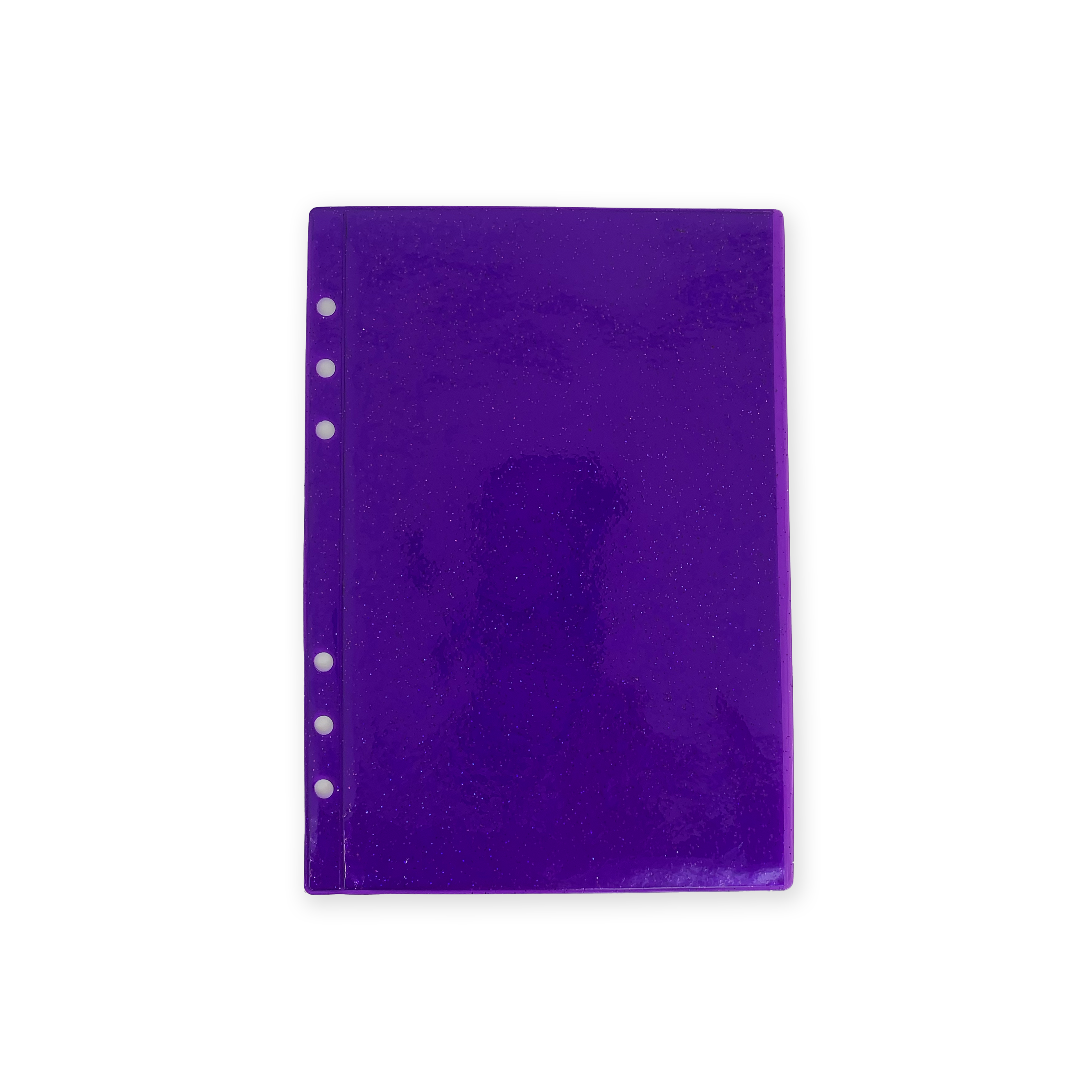 Glitter Zipless Cash Envelope - Violet