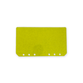 Glitter Zipless Cash Envelope - Lemon