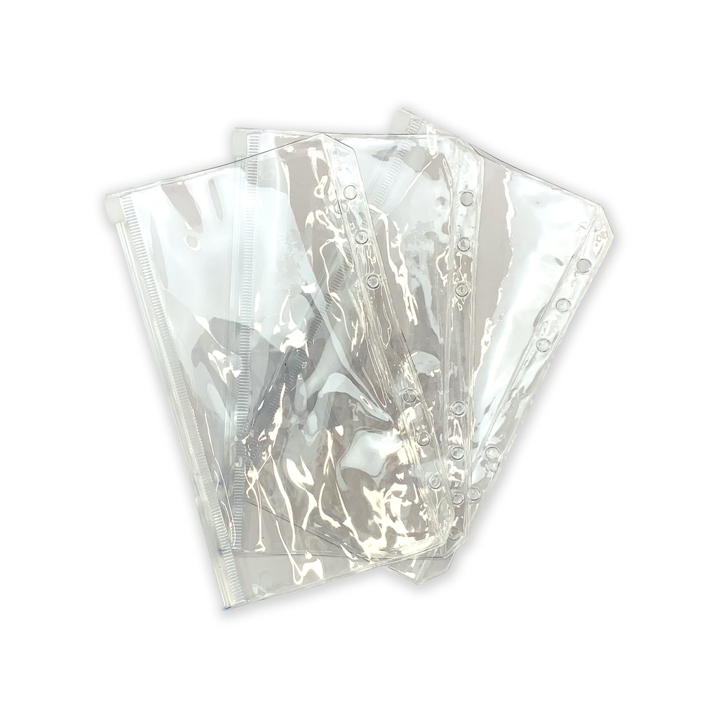 A6 Zipper Cash Envelope - Gloss