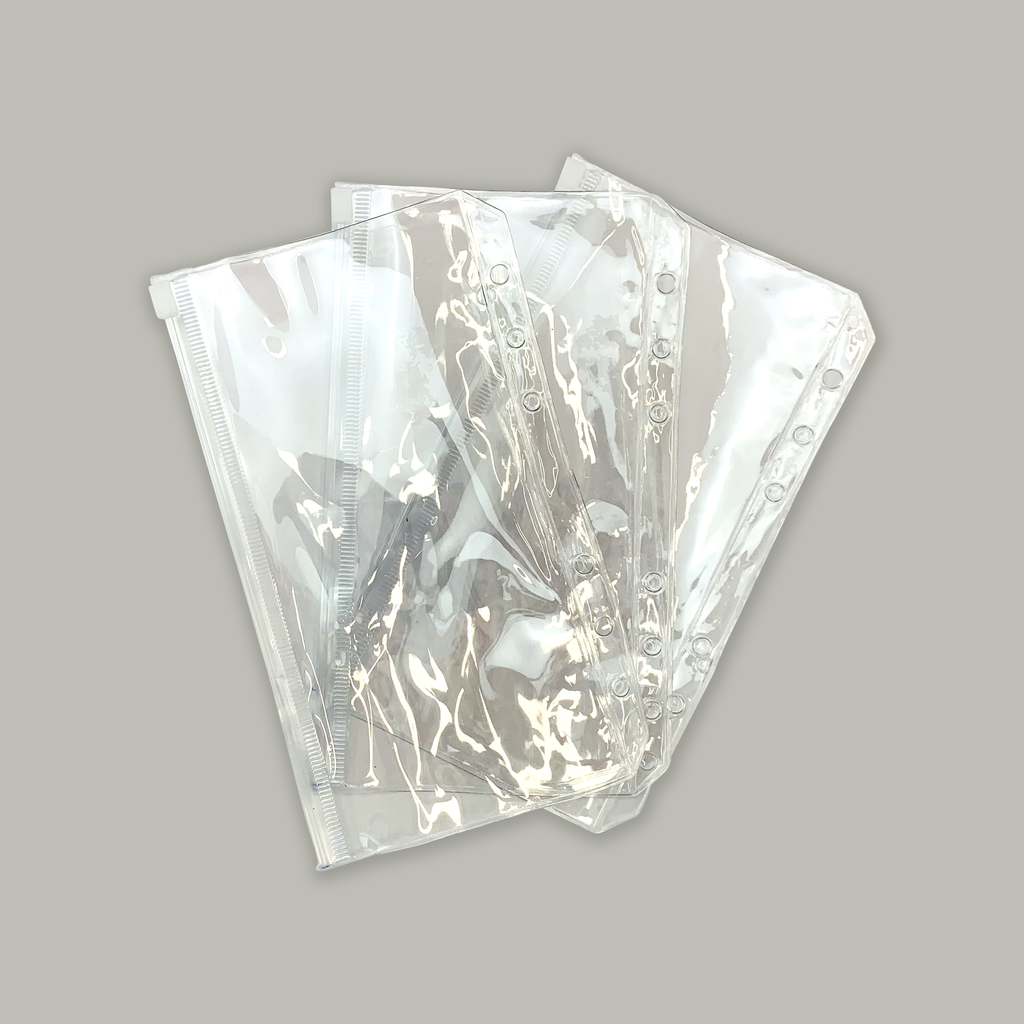 A6 Zipper Cash Envelope - Gloss