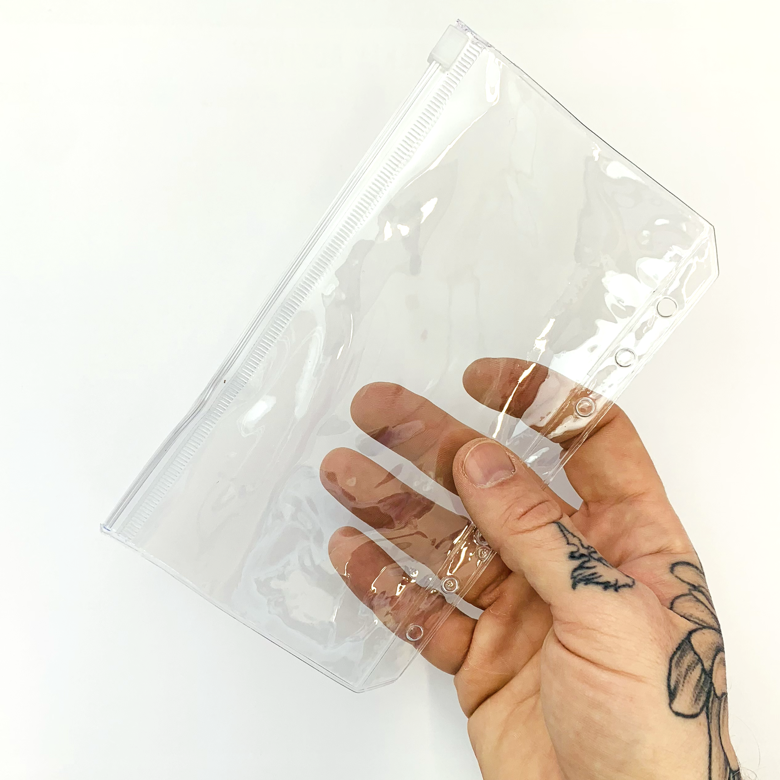 A6 Zipper Cash Envelope - Gloss