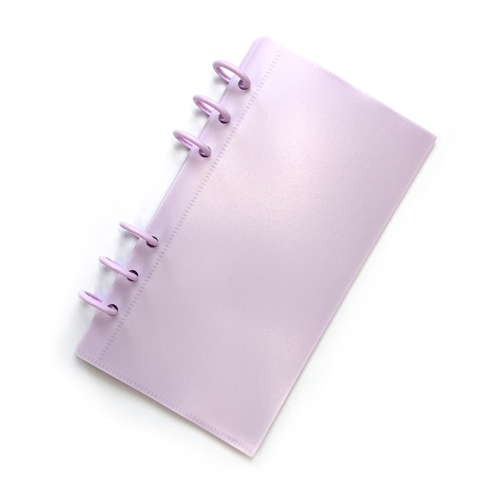 Lavender Plastic 15mm Binder Rings