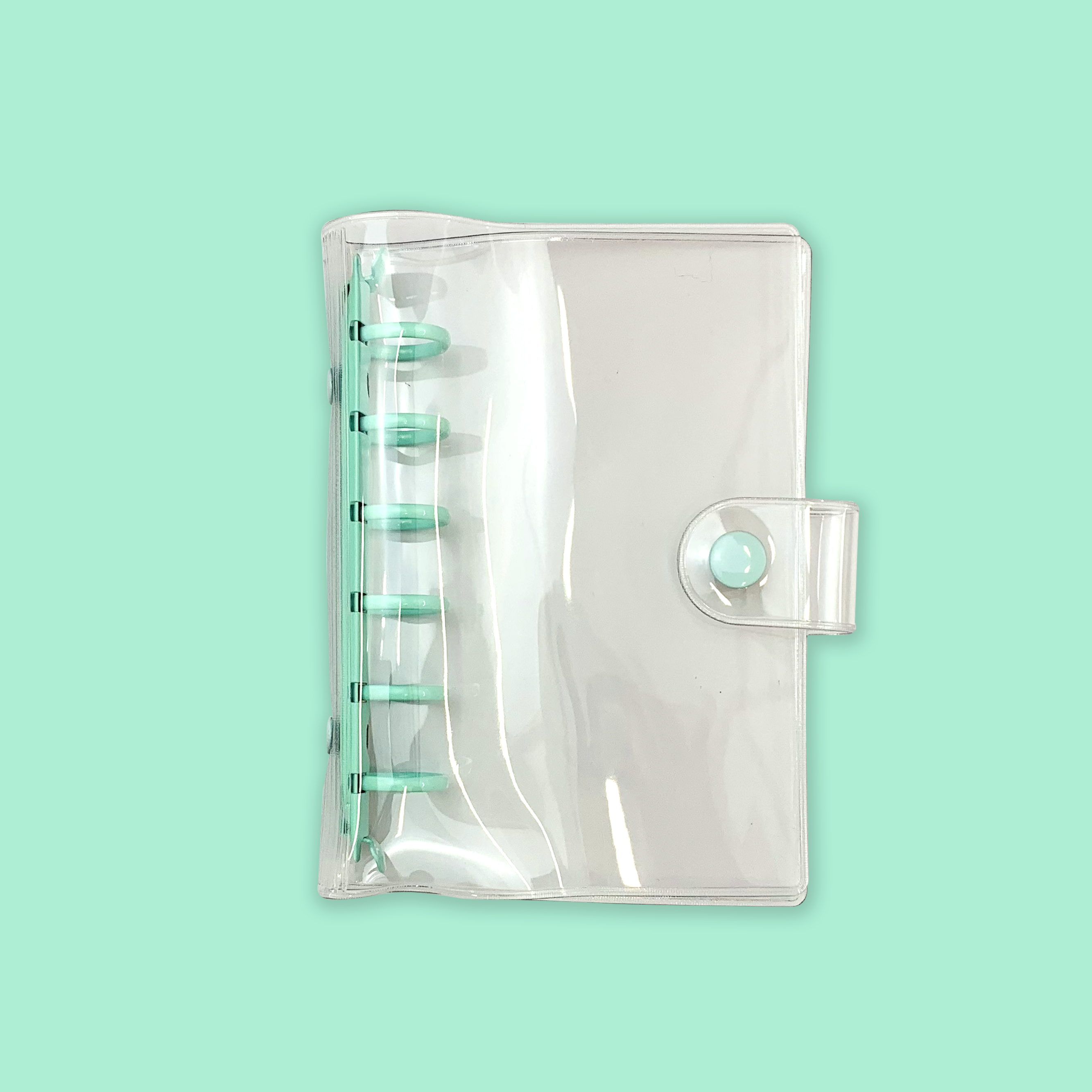 A7 PVC Budget Binder - Mint