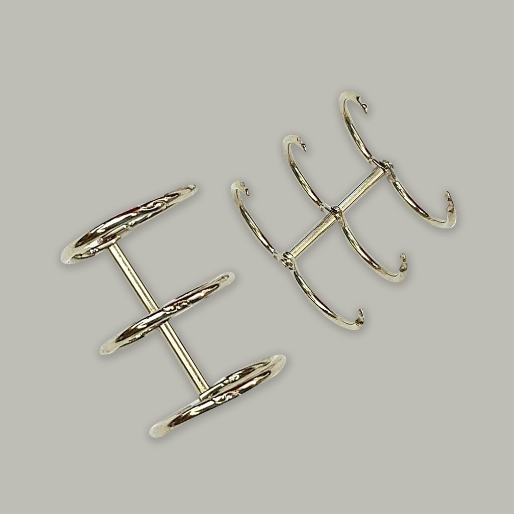 Binder Rings - Silver (Large)