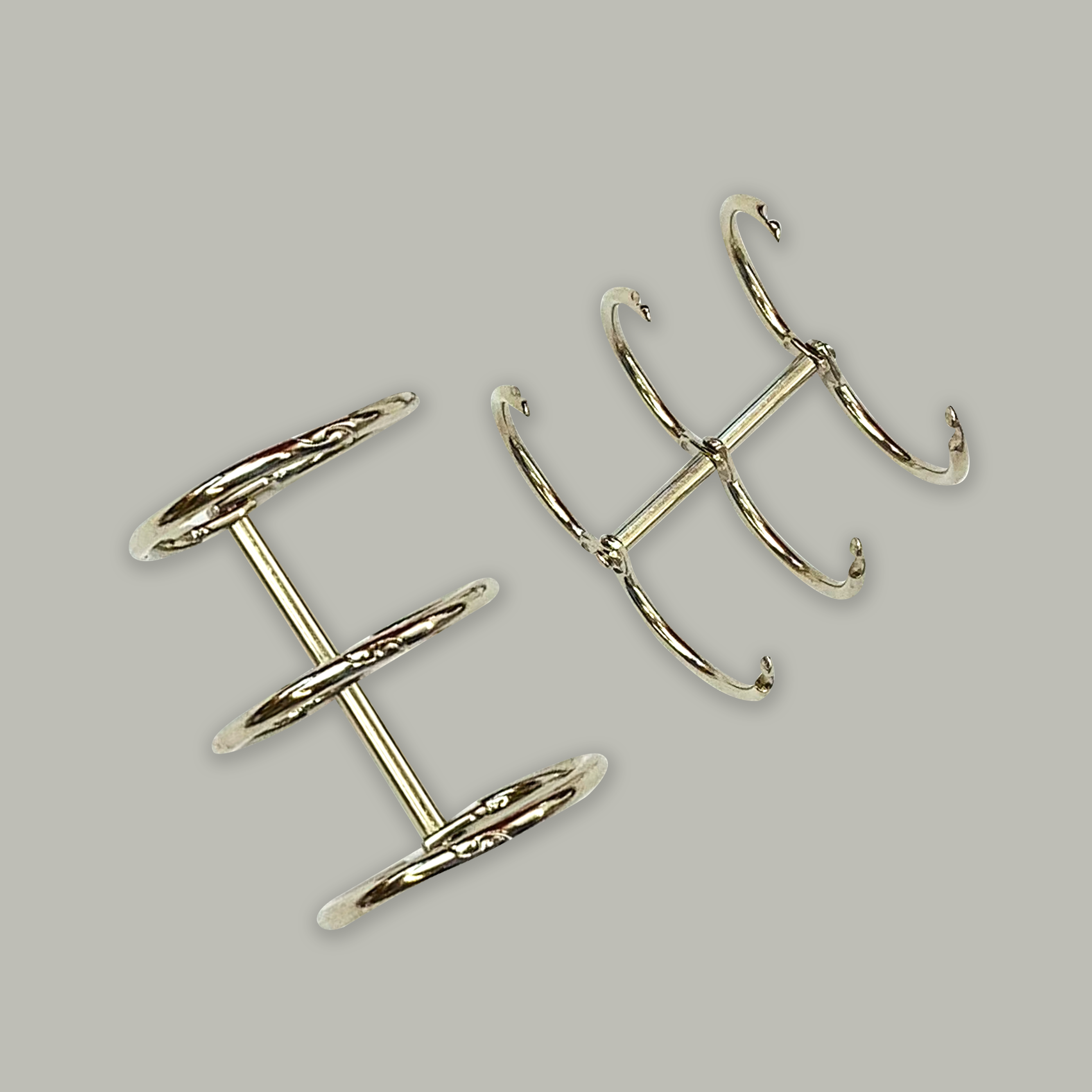 Binder Rings - Silver (Large)