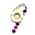 Scratch Off Stickers - Purple Metallic